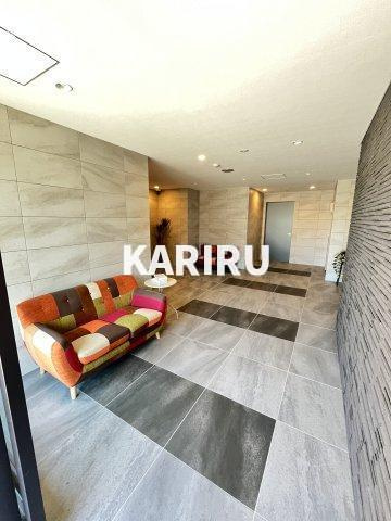 エグゼ大阪城イーストのロビー