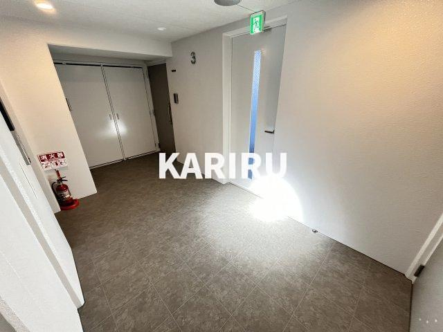 エグゼ大阪城イーストのロビー