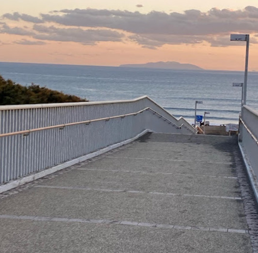 California Beach Style In辻堂の周辺|辻堂海岸は地元の人の憩いの場