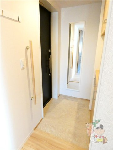 ベレオガーデンズ北方Ⅱの玄関