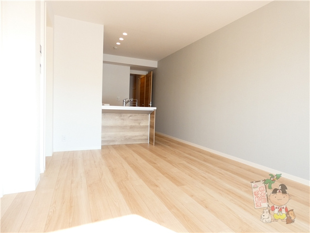 ベレオガーデンズ北方Ⅱの居間・リビング