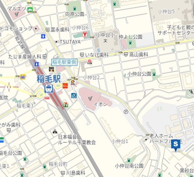 ディアナコート２の地図|★案内図★