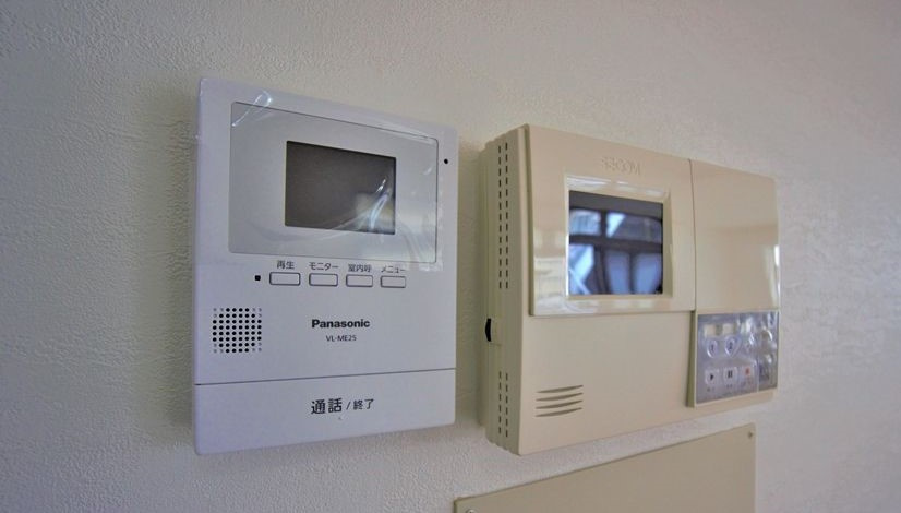 ピジョン・コートのセキュリティ|TVモニター付きで安心です☆