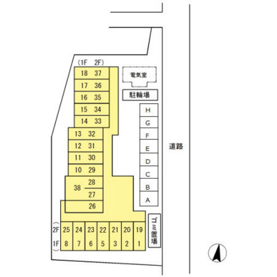【区画図】 | メゾン・ド・ドリーム横浜