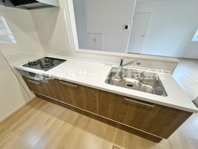 【キッチン】 | 静岡市清水区吉川 24期 新築一戸建て | 広々としていてお料理がしやすいキッチンです