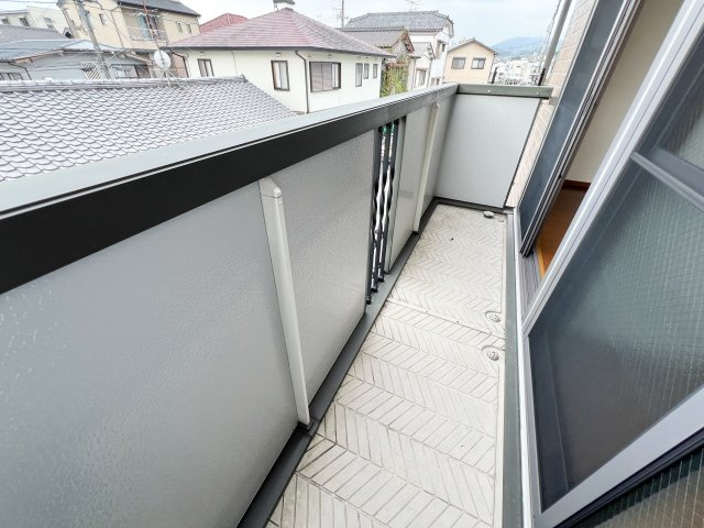 ハートポジションⅡのバルコニー