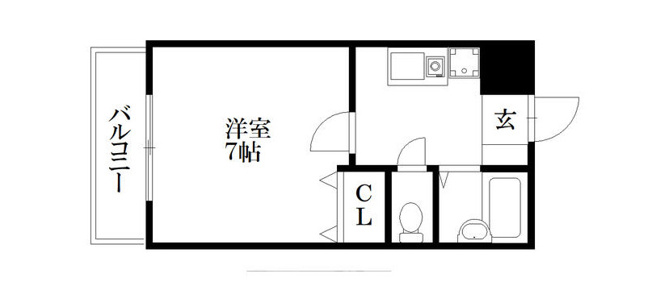 【間取り】 | アーバンコート大濠西