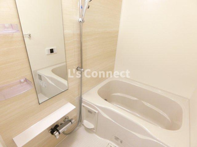 【浴室】 | グレイス古川 | 追焚き、浴室乾燥付きのお風呂。