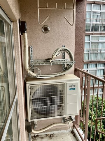 ハイマ－ト天王台Ａ１号棟のバルコニー