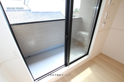 【バルコニー】 | コンフォース　Ⅱ | 外からの目が気にならないバルコニーで洗濯物が干せます
コンフォース2　204号室　2025年7月8日