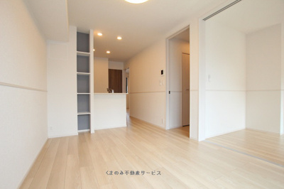 【居間・リビング】 | コンフォース　Ⅱ | おしゃれなリビングです
コンフォース2　204号室　2025年7月8日