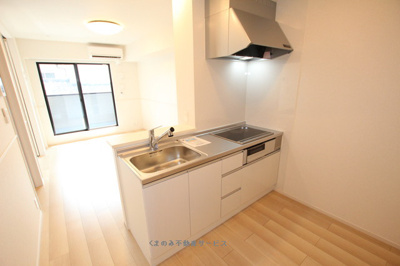 【キッチン】 | コンフォース　Ⅱ | コンパクトなキッチンで掃除もラクラク
コンフォース2　204号室　2025年7月8日