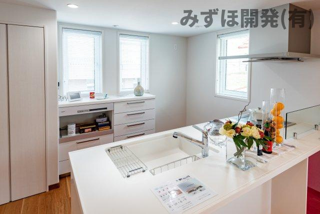 東根市大字蟹沢2110-410のキッチン|きれいなキッチンです