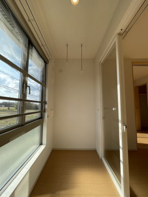 【バルコニー】 | Ｃａｓａ・ＡｖａｎｚａｔｏⅡ | イメージ202号室写真