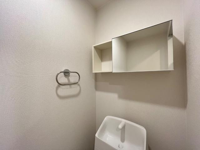 eCloudのトイレ|ミラーキャビネット