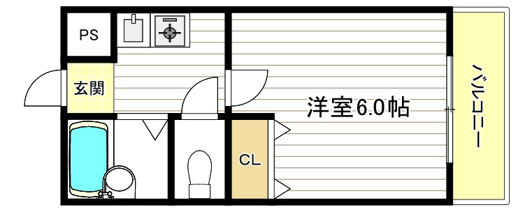 Lilac PartⅡの間取り