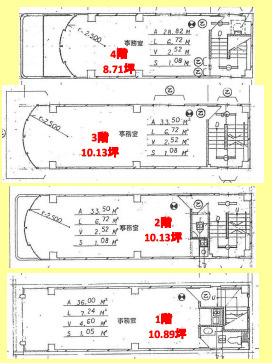 京町堀1丁目ビルの間取り|173.73㎡