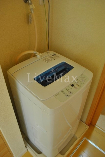 洗濯機が付いてます 