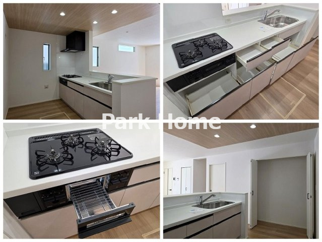 高知市介良 2期2棟1　新築戸建てのキッチン