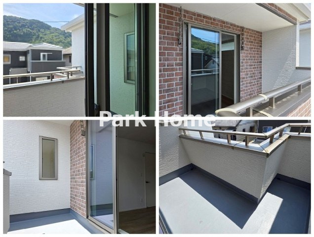 高知市介良 2期2棟1　新築戸建てのバルコニー