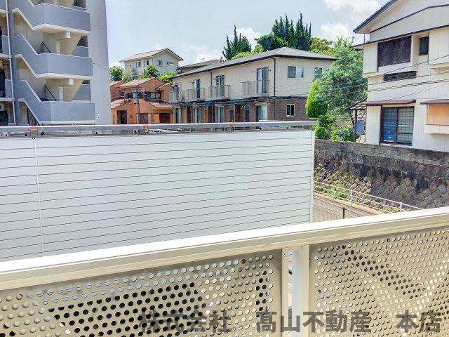 宗像市三郎丸１丁目のアパートの展望