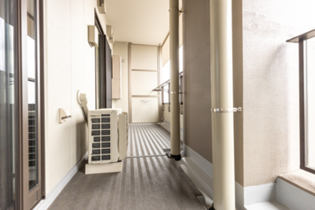 パークコート文京小石川ザ・タワーのバルコニー|※写真は同タイプの別室になります