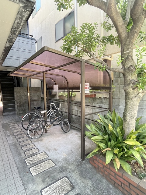 ときわヒルズのその他共用部分|屋根付き駐輪場