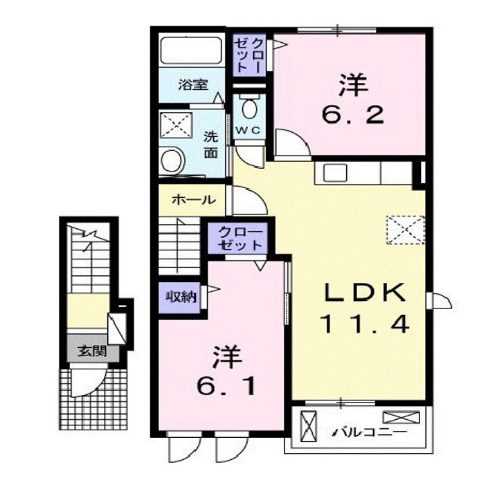 ナチュラルプラスの間取り