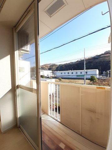 アルファ　ワンのバルコニー