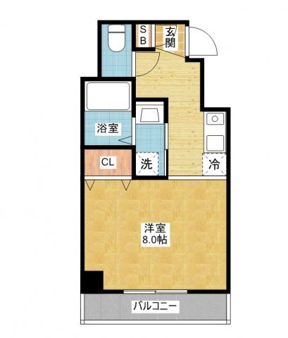 サン･錦本町ビル｜名古屋市の賃貸ならMy賃貸の間取り|サン･錦本町ビル※反転タイプ