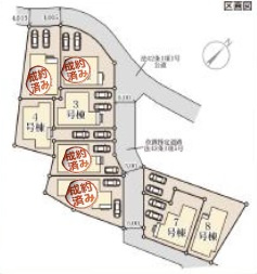 ■■南城市知念久原-全8棟の区画図