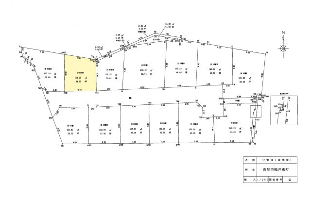 【土地図】 | 高知市福井東町/Ｌ号地