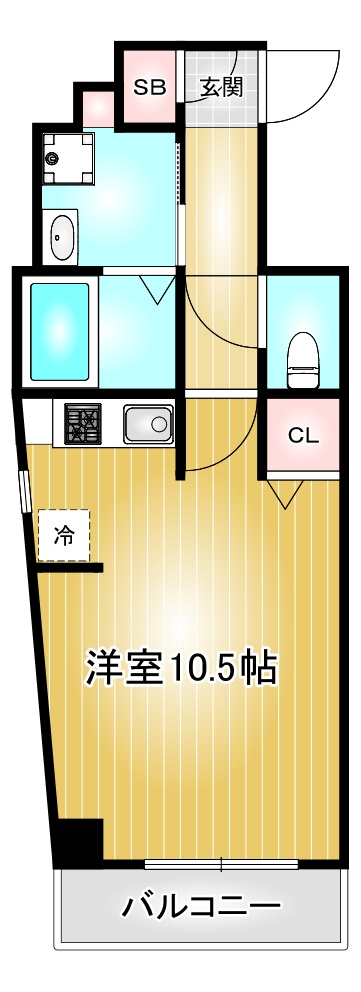 メゾンドール栄｜名古屋市の賃貸ならMy賃貸の間取り|メゾンドール栄