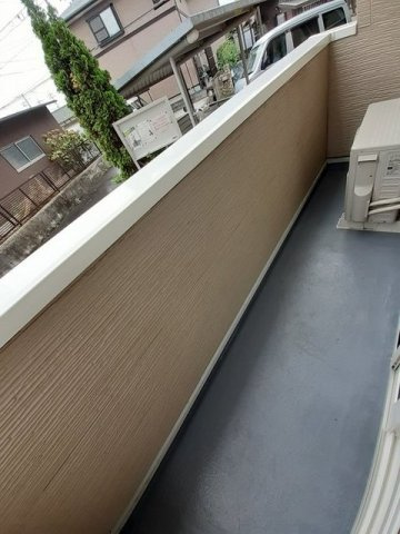 フレグランス広石のバルコニー