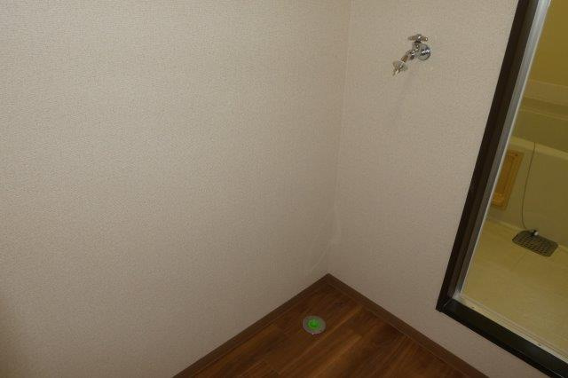 コーポサンライトⅠの設備|洗濯機置き場