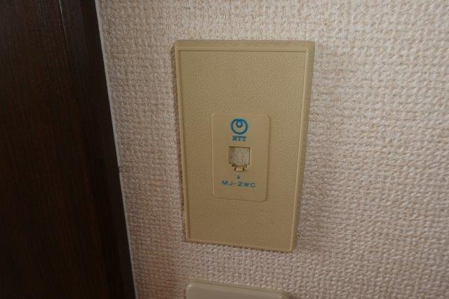 コーポサンライトⅠの設備|電話モジュラー