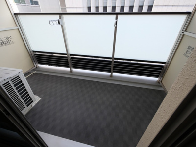 【バルコニー】 | スプランディッド淀屋橋DUE | 暖かな日差しのふりそそぐバルコニー