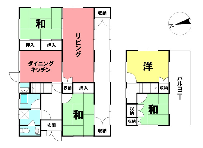 【間取り】 | 吾川郡いの町