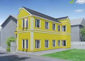 フェリスシトロンの外観パース|完成予想パース