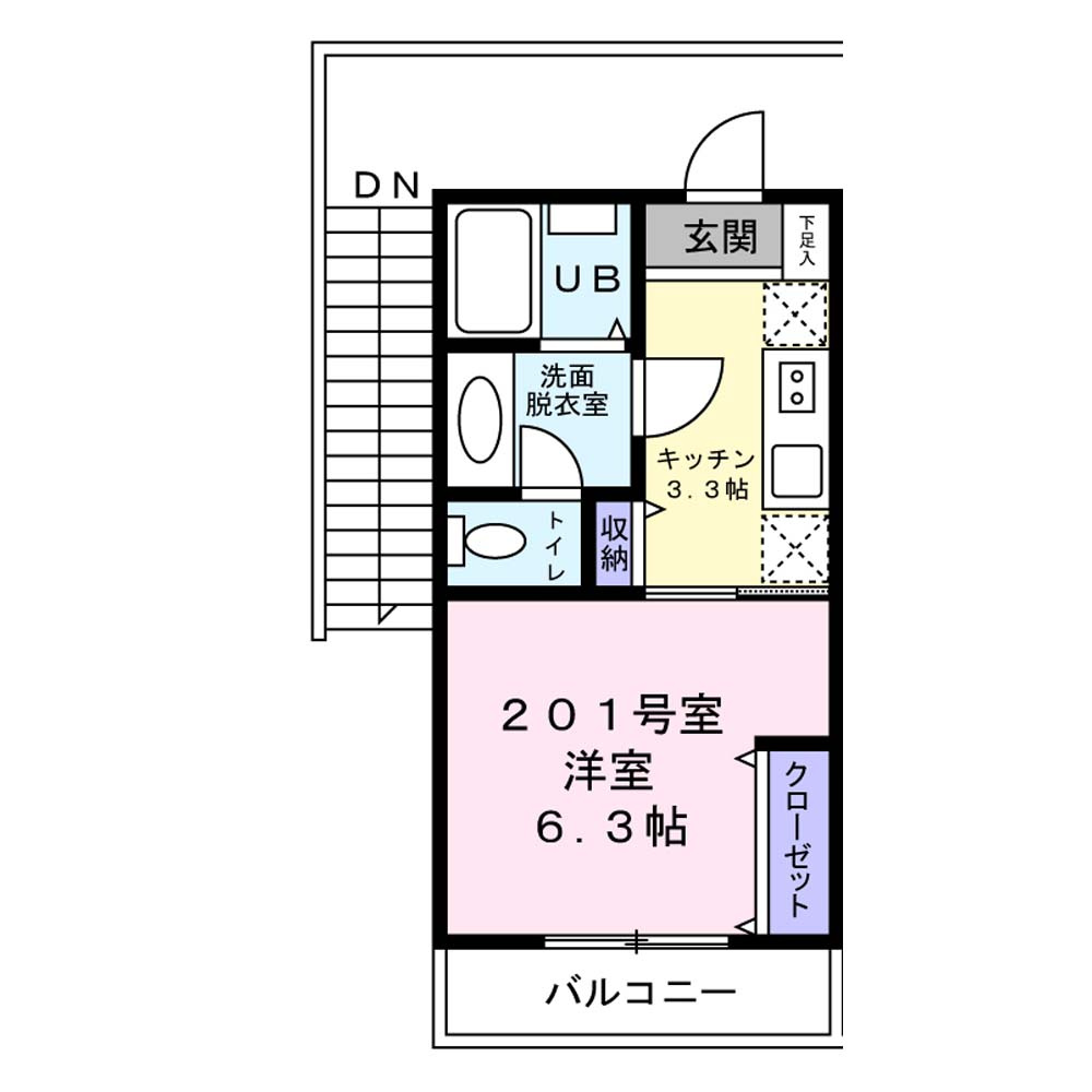 KAMI　HIROの間取り