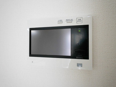 【セキュリティ】 | RISING Maison 本町橋 | モニター付きインターホンです