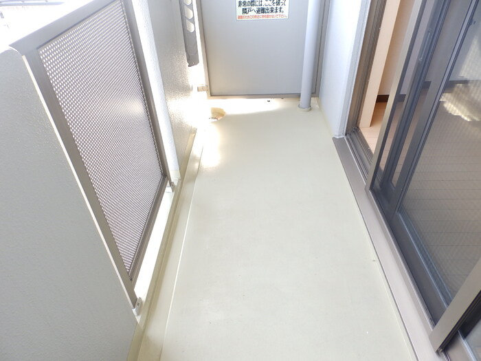 ボナールKⅢのバルコニー