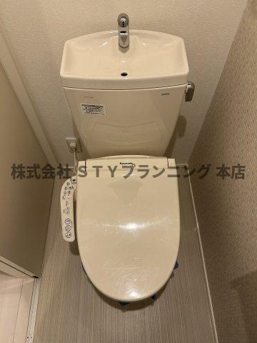 仲介手数料０円！アーク十番町のトイレ