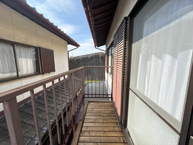 土山4丁目戸建のバルコニー