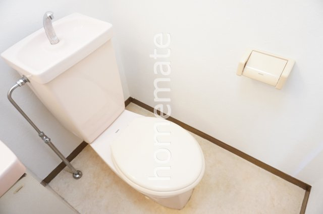 熊本市中央区黒髪３丁目の賃貸マンションのトイレ