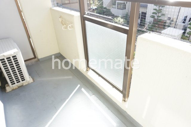 熊本市中央区黒髪３丁目の賃貸マンションのバルコニー