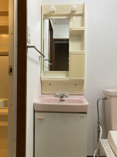熊本市中央区黒髪３丁目の賃貸マンションの独立洗面台