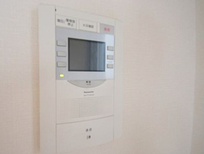 【セキュリティ】 | プレサンス大阪城公園ネクサス | モニター付きインターホンです