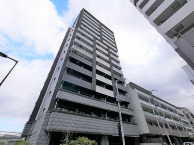 【外観】 | プレサンス大阪城公園ネクサス | おしゃれな外観です