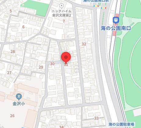 パークマリンメゾンの地図